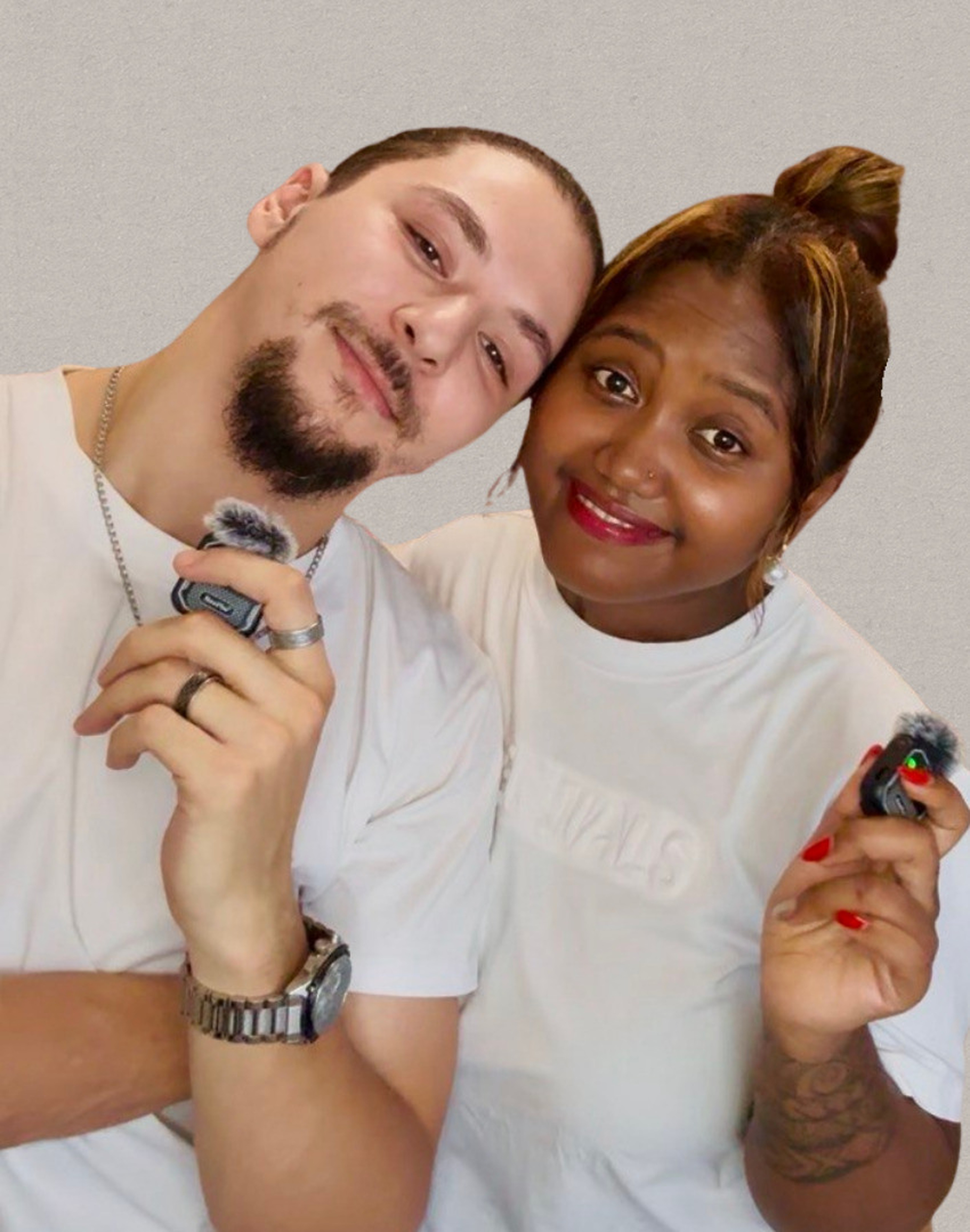 Djamel et Antonya