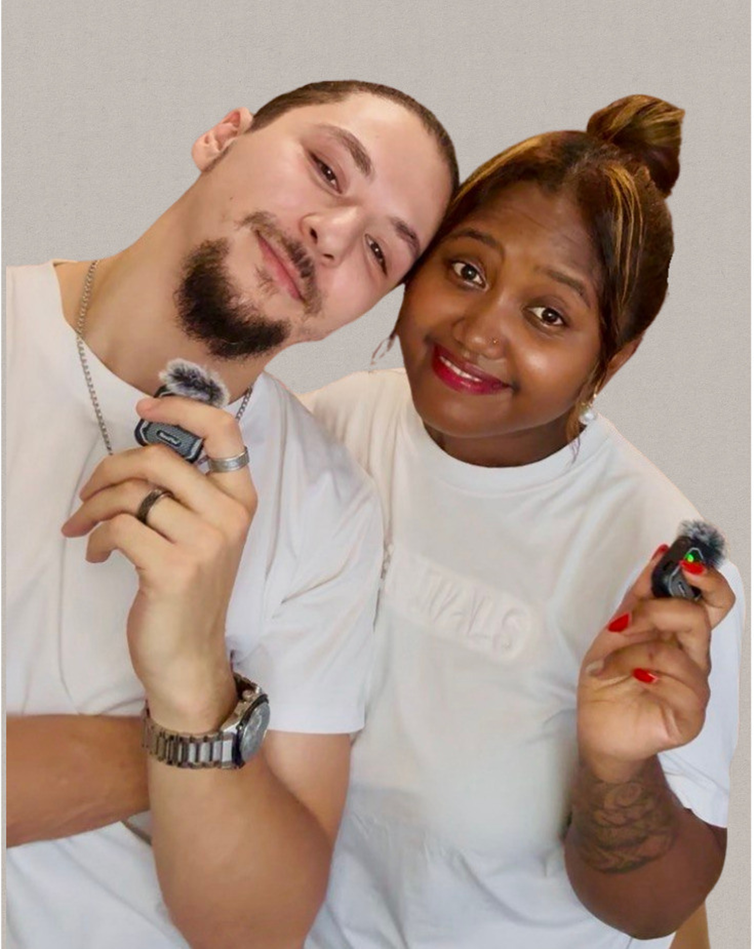 Djamel et Antonya, fondateurs de D&A Studio