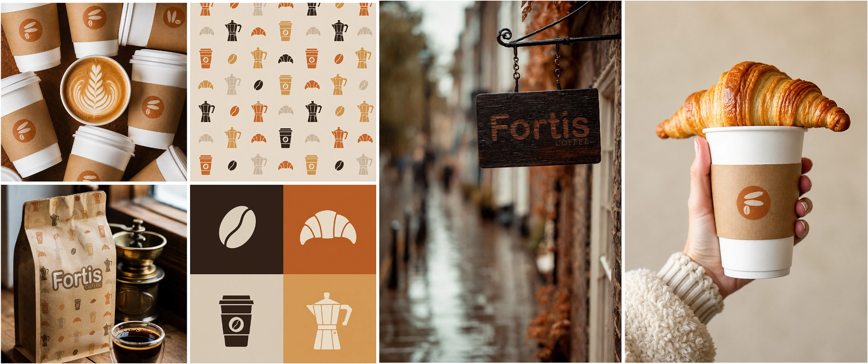 Applications de la marque Fortis Coffee