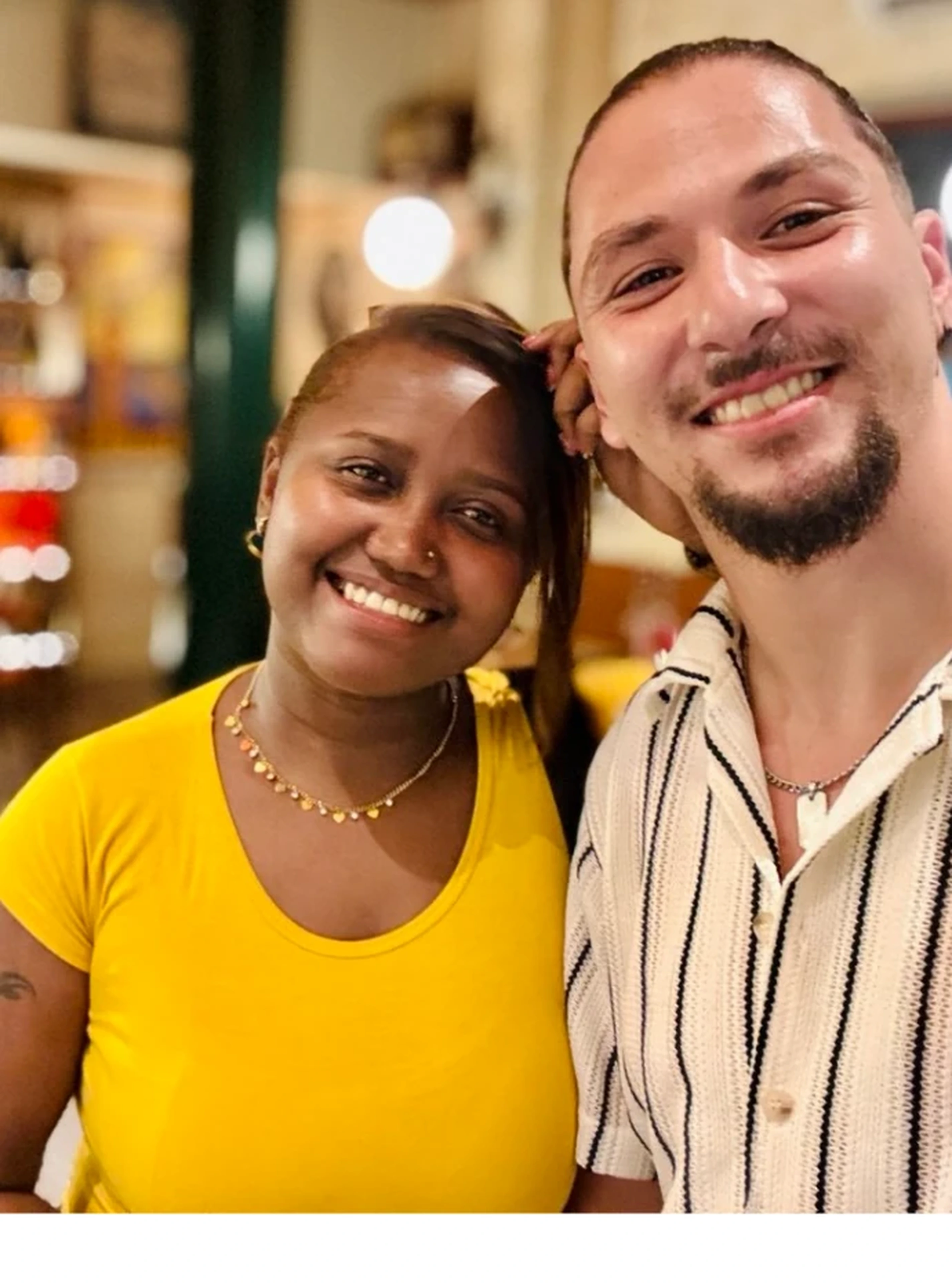 Djamel et Antonya